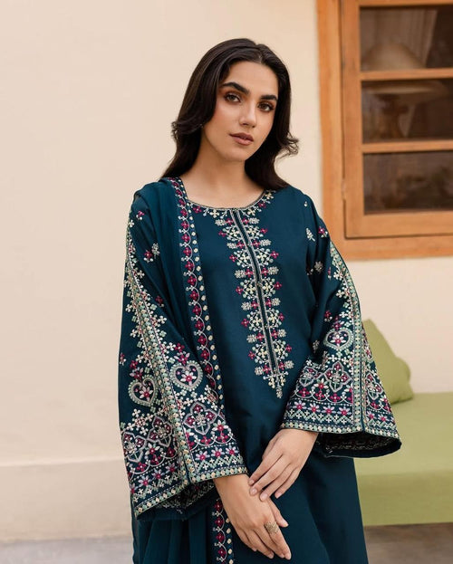 Adaab 3PC - Desi Rang