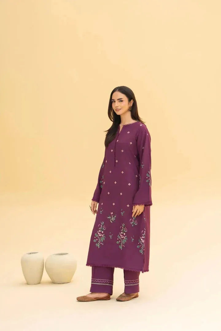 KAIRA SHAWL 3PC - Desi Rang