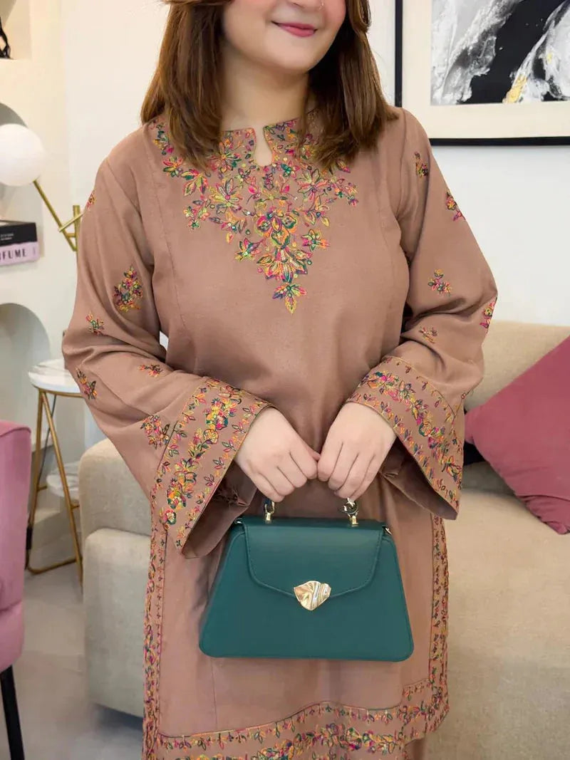 FEFA 2PC ( FARSHI SHALWAR ) - Desi Rang