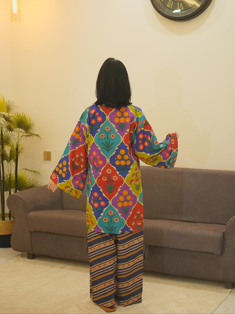 KHADDAR AMEERA SET - Desi Rang