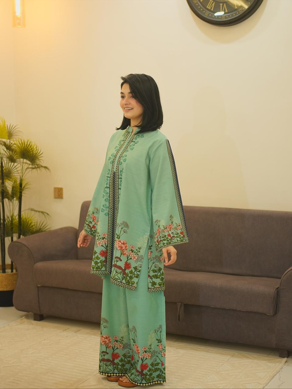 KHADDAR RAMEEN SET - Desi Rang
