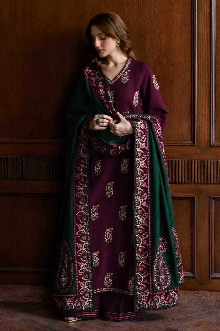 HEZLIN SHAWAL 3PC - Desi Rang