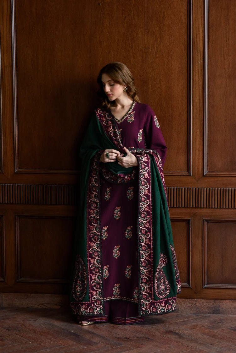 HEZLIN SHAWAL 3PC - Desi Rang
