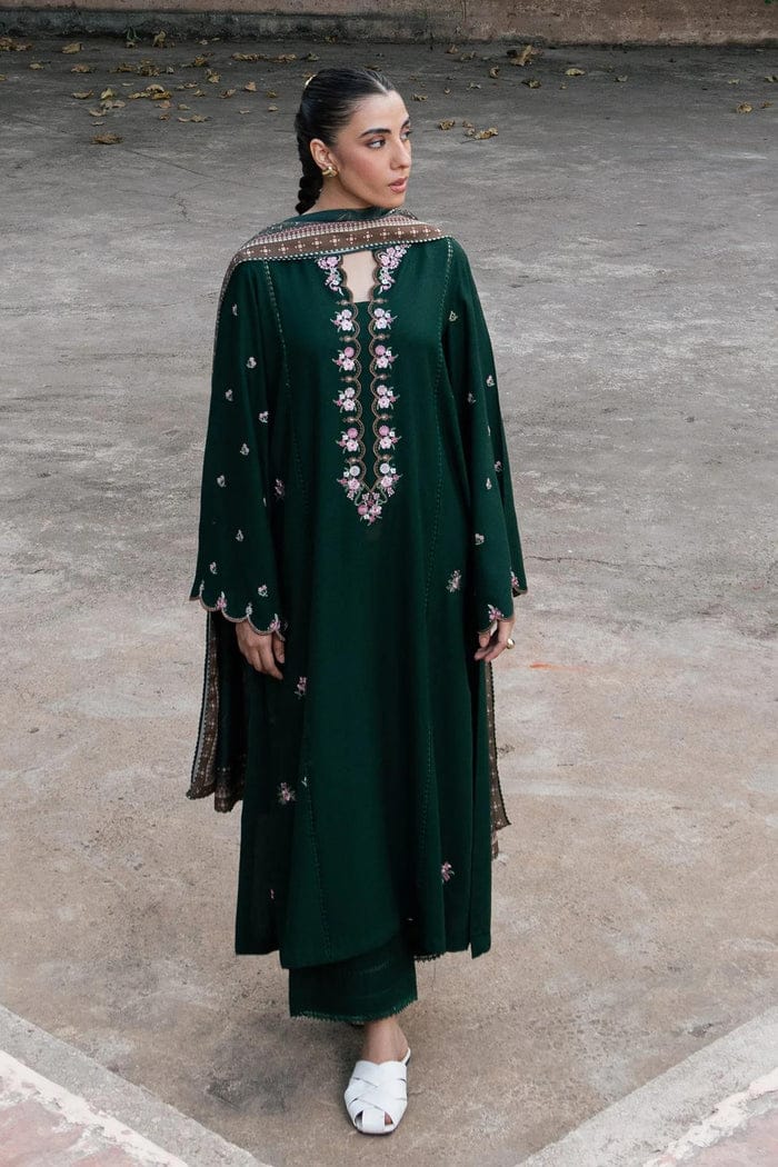 ZIVA GREEN CO-ORD SET - Desi Rang