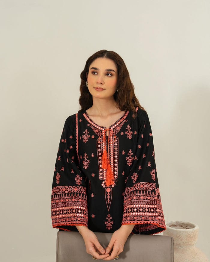 AJAL EMBROIDED 3PC - Desi Rang