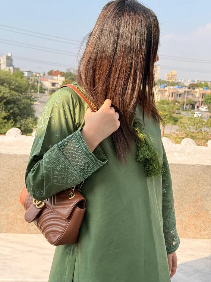 MINSHA 2PC ( FARSHI SHALWAR) - Desi Rang