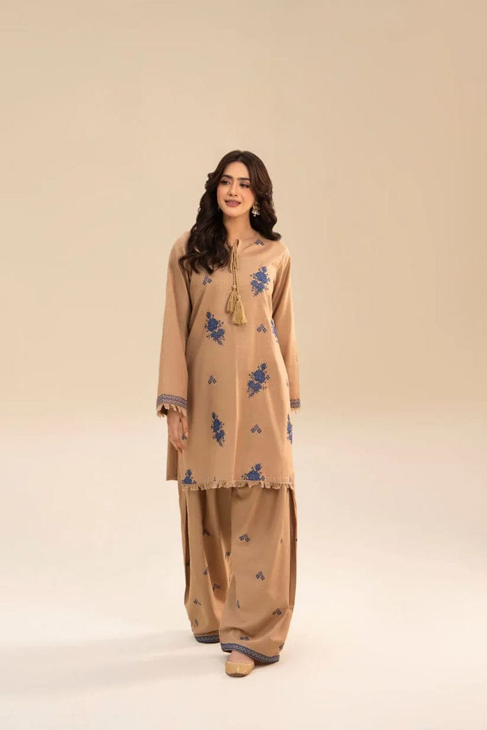 REEZA LAWN SET( FARSHI SHALWAR ) - Desi Rang