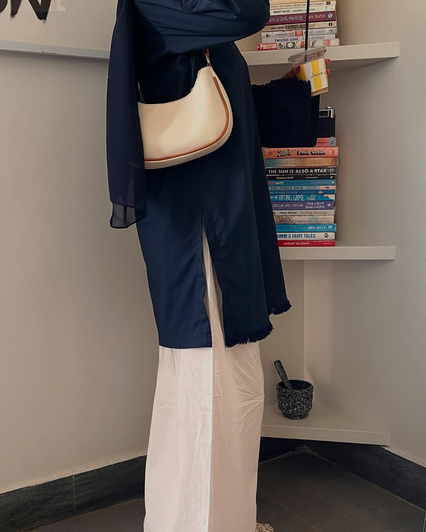 NOVA BLUE CORD SET - Desi Rang