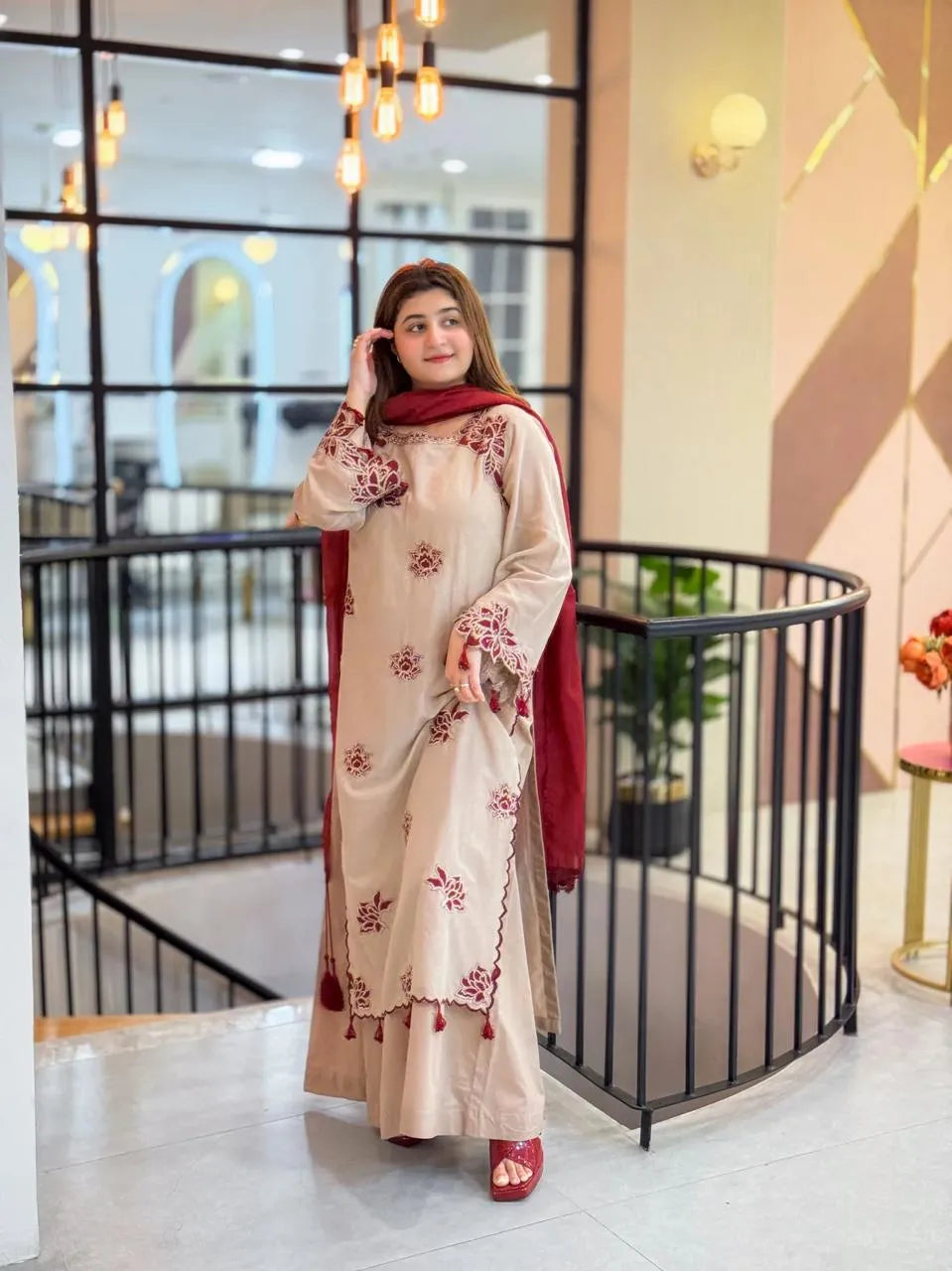 NEELAM 3PC - Desi Rang