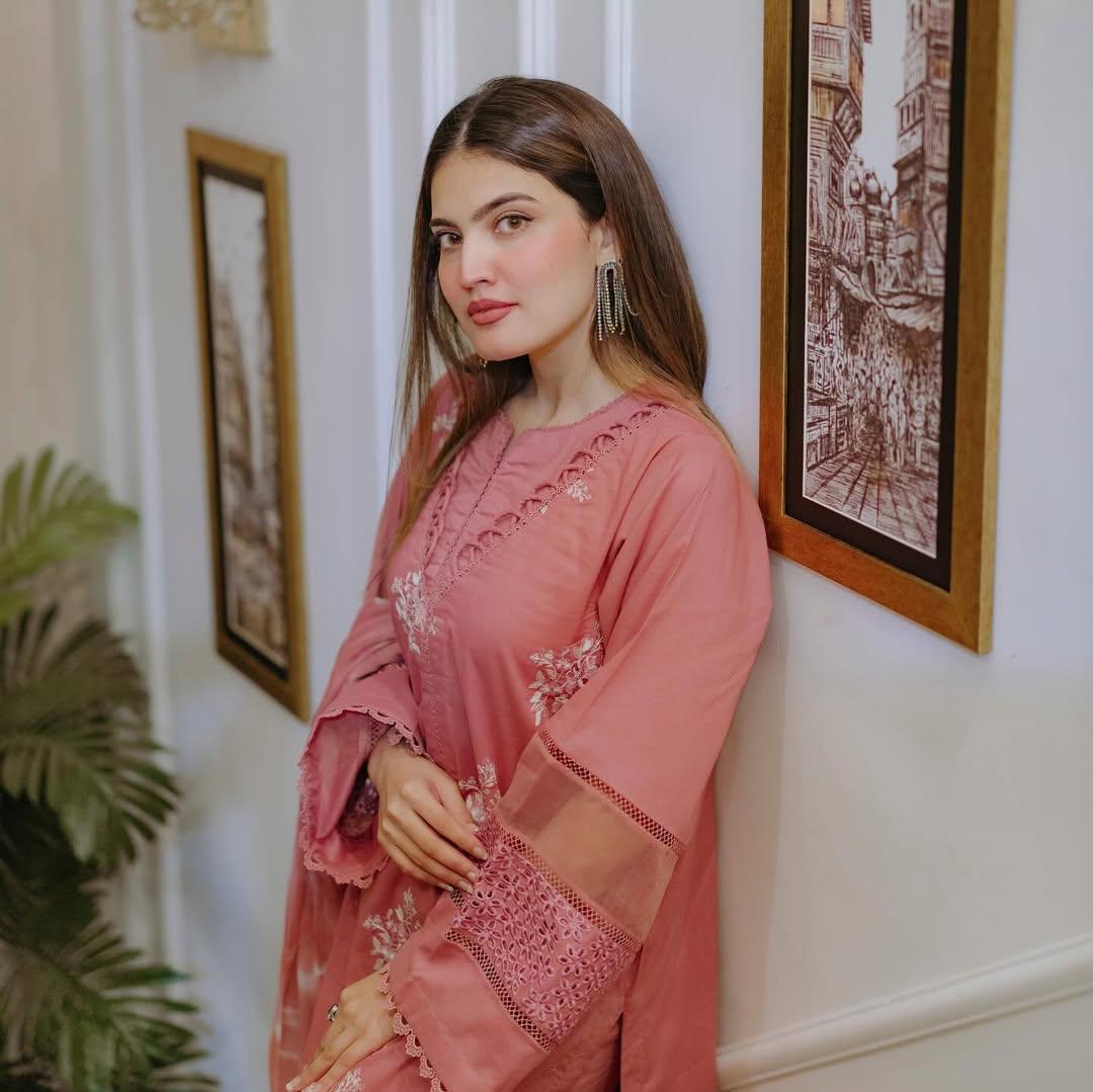 HORIYA LAWN CO-ORD SET - Desi Rang