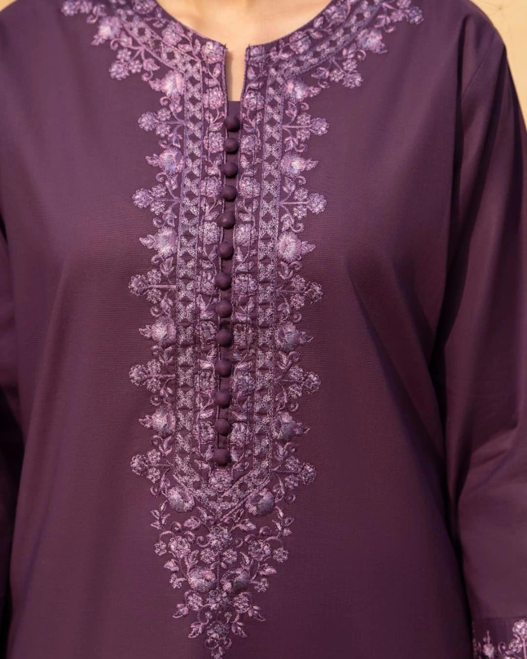 MARI PURPLE 3PC - Desi Rang